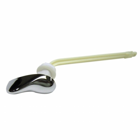 047192-0020a 30 Degree X 6 In. Left Hand Plastic Trip Lever - Polished Chrome