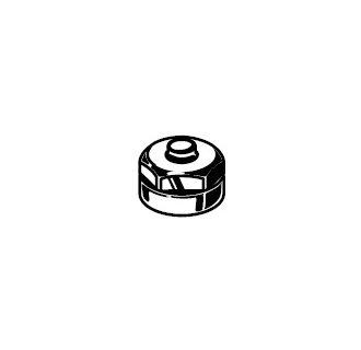 American Standard 9049390020A Bonnet Nut for Monterrey Faucets Chrome
