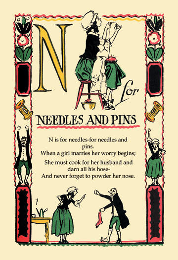 Buyenlarge 074345P2030 N for Needles and Pins 20x30 poster