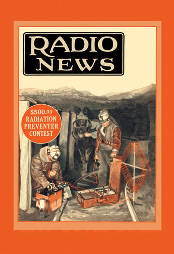 Buyenlarge 071915P2030 Radio News Radio Rescues Miners 20x30 poster