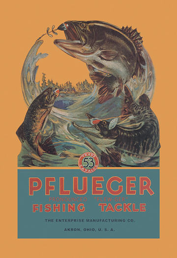 Buyenlarge 023198P2030 Pflueger Fishing Tackle 20x30 poster