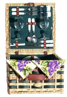 Sutherland Baskets SP225 Rodeo Picnic Basket for 2