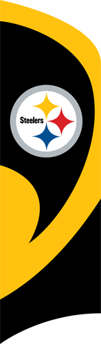 The Party Animal TTST TTST Steelers Tall Team Flag