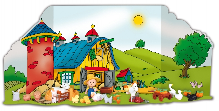 ID Toys IDCAI0655 Caillou Animal Pack