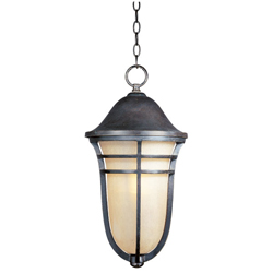 Maxim Lighting 40107MCAT Westport VX 1-Light Outdoor Hanging Lantern - Artesian Bronze Maxim Lighting 40107MCAT Westport VX 1-Light Outdoor Hanging Lantern - Artesian Bronze