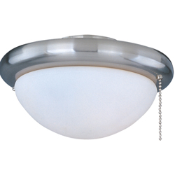 Fkt206sn 1-light Ceiling Fan-light Kit With Wattage Limiter - Satin Nickel