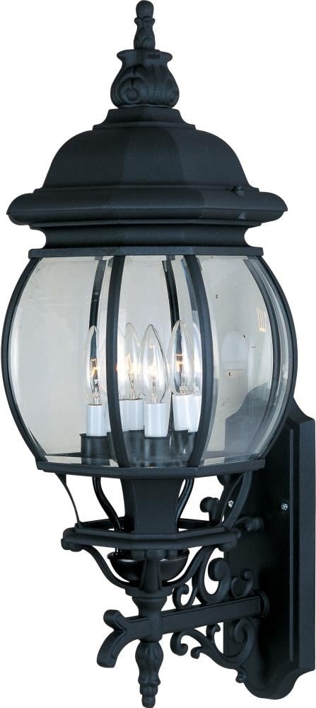 1037rp Crown Hill 4-light Outdoor Wall Lantern - Rust Patina