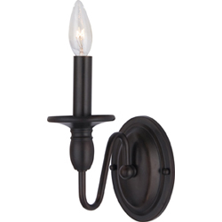 11031oi Towne 1-light Wall Sconce - Oil Rubbed Bronze
