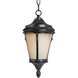 Maxim Lighting 3019LTES Odessa Cast 11.5'' W 1-Light Outdoor Hanging Lantern - Espresso Maxim Lighting 3019LTES Odessa Cast 11.5'' W 1-Light Outdoor Hanging Lantern - Espresso