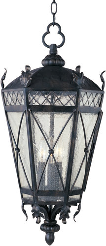 Maxim Lighting 30459CDAT Canterbury 3-Light Outdoor Hanging Lantern - Artesian Bronze Maxim Lighting 30459CDAT Canterbury 3-Light Outdoor Hanging Lantern - Artesian Bronze
