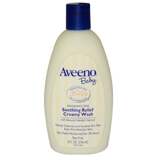 Aveeno K-HC-1008 Baby Soothing Relief Creamy Wash by Aveeno for Kids - 8 oz Body Wash