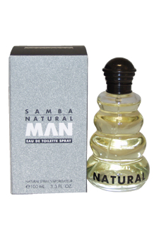 M-1317 Samba Natural By For Men - 3.4 Oz Edt Spray