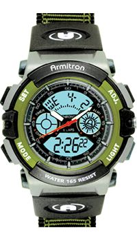 Armitron 201437GRN Mens Watch in Green