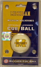 Umibbc100 Michigan Cue Ball