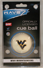 Wvubbc100 West Virginia Cue Ball