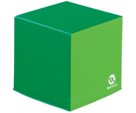 North America 131 11" Cube Blocmodule With Vinyl Covers - Green