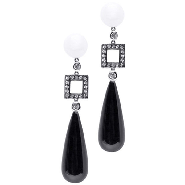 Emitations X43FBE Mariellas Art Deco Dangle Drop Earrings
