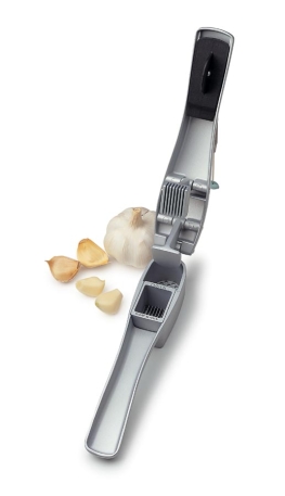 FocusFoodService 8662 Garlic Press and Slicer  CardClamshell Pack  Pack of 6