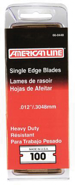 Asr66-0448 012 Heavy Duty Single Edge Blade