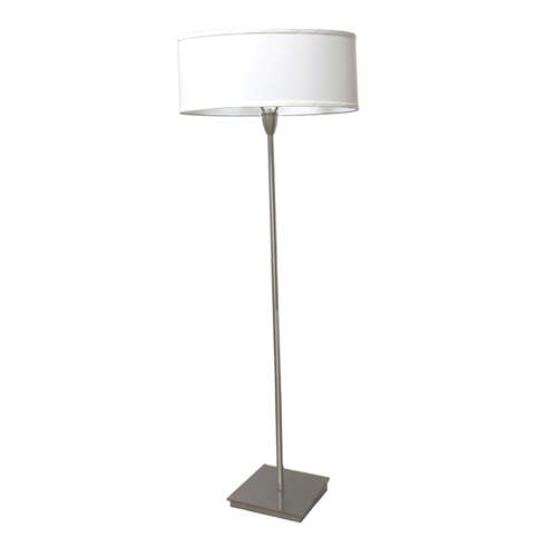 6221f 62 In. H Oval Shade Accent Floor Lamp