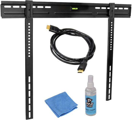 PyleHome PLEDTKIT2 HDTV Flat TV Wall Mount 32-Inch to 60-Inch Package