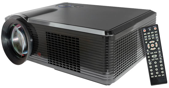 Pyle PRJLE33 2500 Lumens 800 x 600 native LED Projector