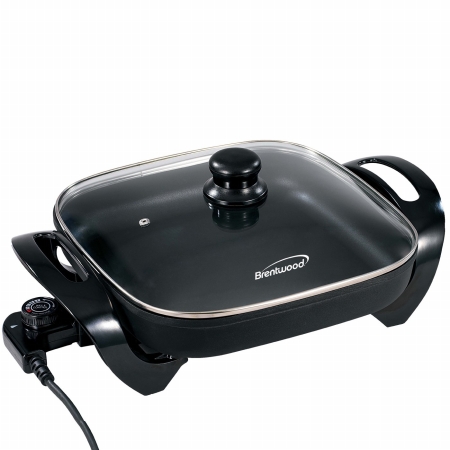 Sk-65 12 In. Electric Skillet With Glass Lid
