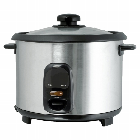 8 Cup - 1.5 Liter - Rice Cooker - Stainless Steel