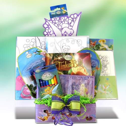 DSB GBTB1520 Tinkerbells Creativity Gift Basket