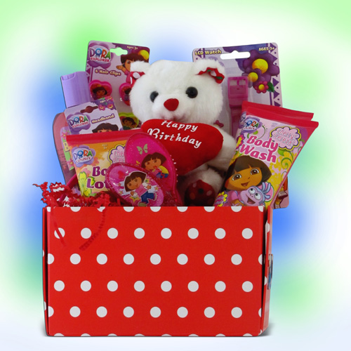 DSB GBDO1500BD Dora the Explorer Birthday Gift Basket