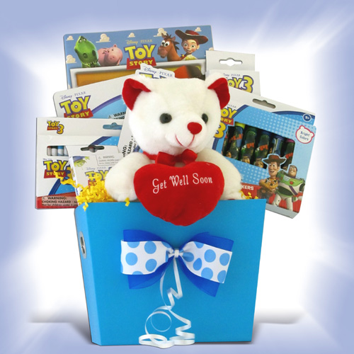 DSB GBTS1520GW Toy Story Get Well Gift Basket