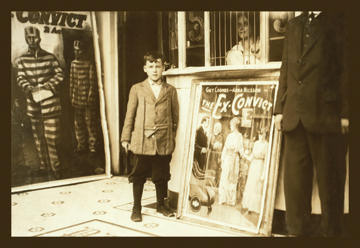 Buyenlarge 198206P2030 12 year old usher at the Princess Theater 20x30 poster
