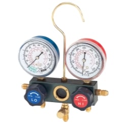 Fjc Dual Manifold Gauge Set With Manual Service Couplers