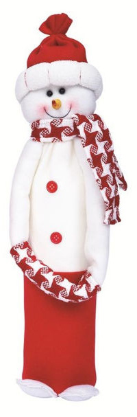 Picnic Gift 7007FT Winter Fest Collection Wine Sock Frosty