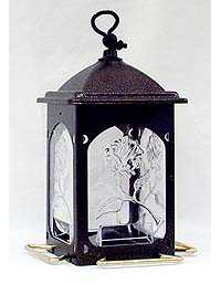 Gardner Equipment Company GEC3524 Homestead Meadow Rose Bird Feeder Copper Metal