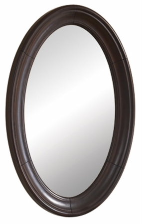 893-2224 Mount Vernon Small Mirror With An Attractive Merlot Krylon Finish