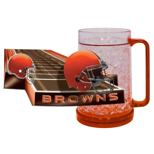 HUNTER 716298666391 Cleveland Browns Freezer Mug NFL
