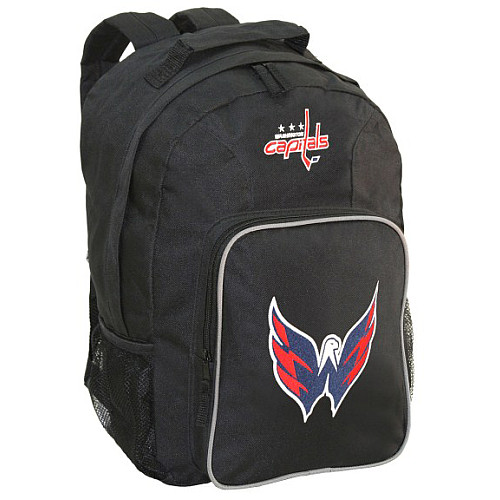Concept One 804371013030 Washington Capitals Black Backpack southpaw NHL