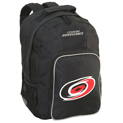 Concept One 804371029529 Carolina Hurricanes Black Backpack southpaw NHL