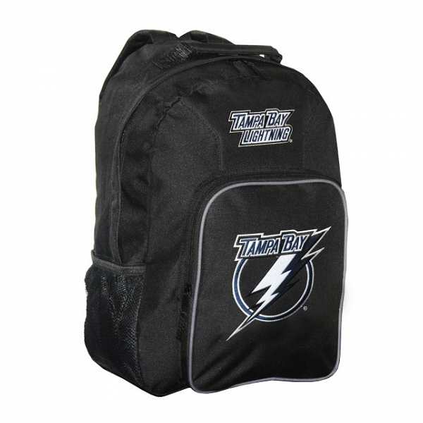 Concept One 804371122015 Tampa Bay Lightning Black Backpack southpaw NHL