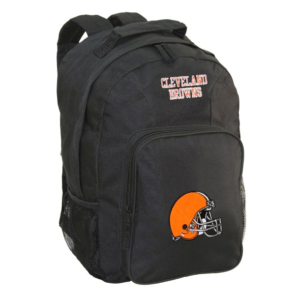 Concept One 804371943313 Cleveland Browns Black Southpaw Backpack Blk NFL