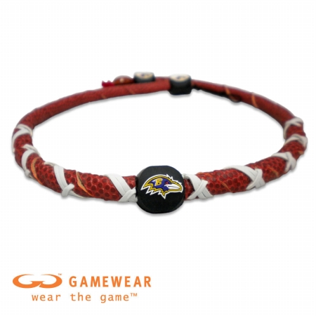 Gamewear 844214025424 Baltimore Ravens Classic Spiral Necklace NFL