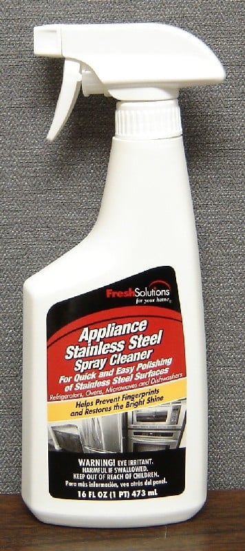 UPC 076453702105 product image for Fresh Solutions 70210 16oz Stainless Steel Cleaner Spray- Pack of 6 | upcitemdb.com