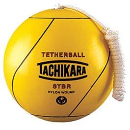 Stbr Rubber Tetherball - Yellow