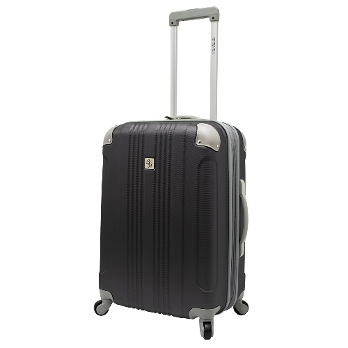 Travelers Choice Bh6800g24 Beverly Hills Country Club Malibu 24 In. Hardside Spinner Luggage In Gray