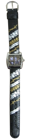 41581 The Nightmare Before Christmas Leather Band Watch