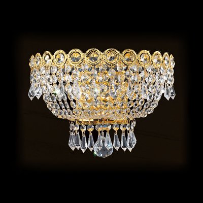 23020G12 2 Light Empire Wall Lamp - Gold 23020G12 2 Light Empire Wall Lamp - Gold
