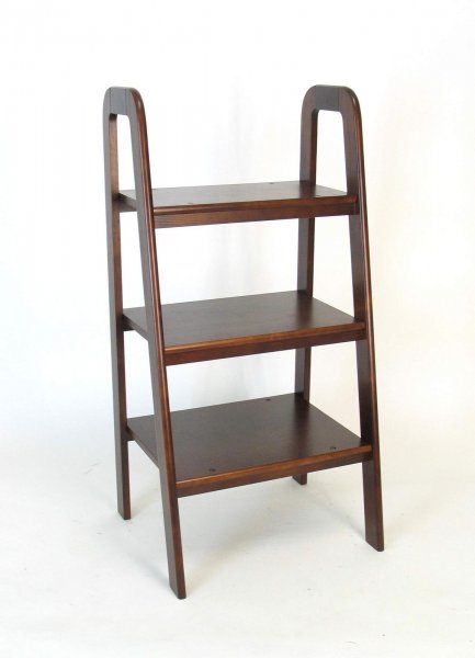 9076 Short Ladder Stand - Brown