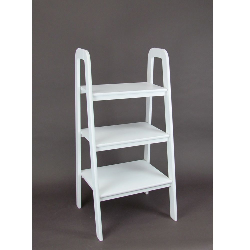 9076w Short Ladder Stand - White