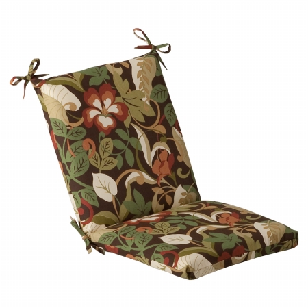 . 384900 Coventry Brown Squared Corners Chair Cushion